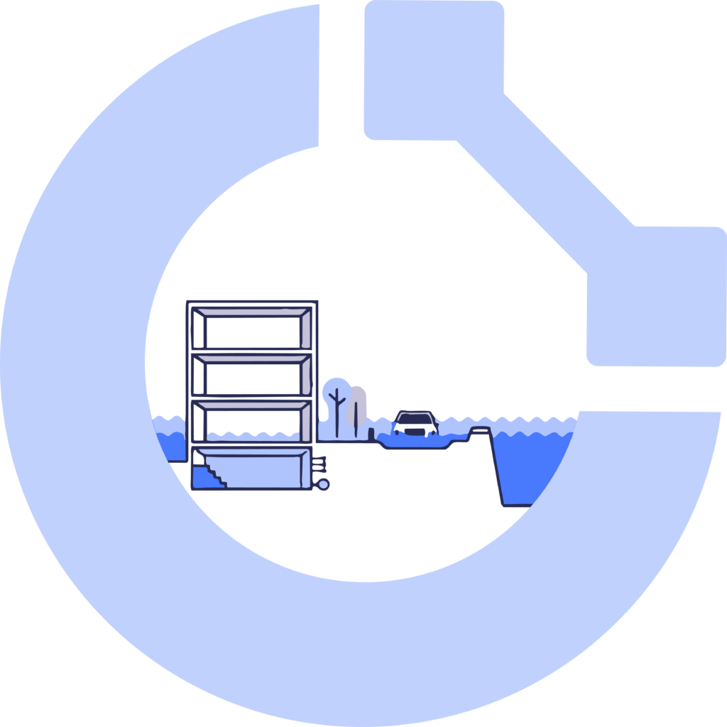 Céder face à une inondation - EXAMO